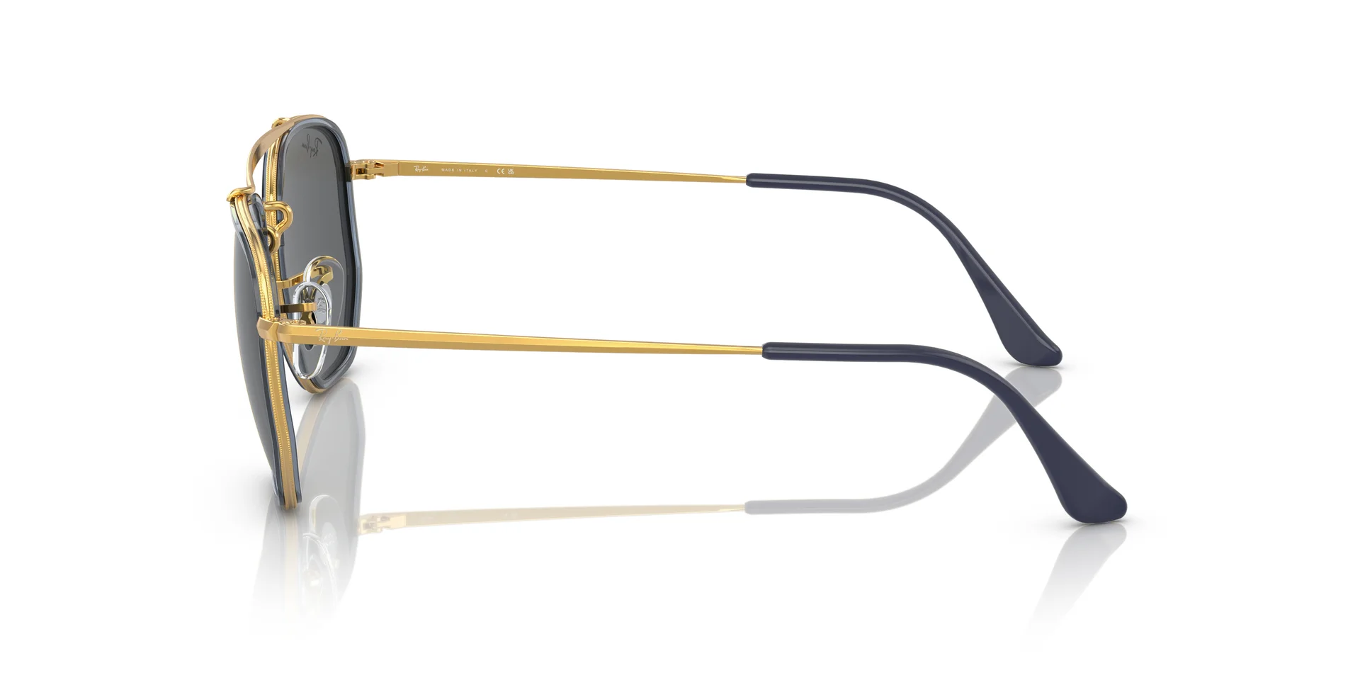 LENTE DE SOL RAY BAN RB3648-M THE MARSHAL II 9240/B1 /52-23 miniatura 4