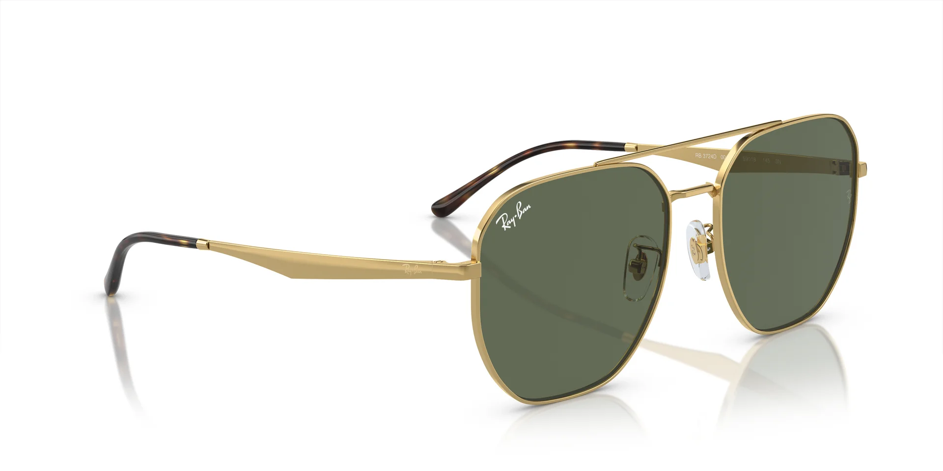 LENTE DE SOL RAY BAN RB3724D 001/71 59/18 145 3N miniatura 3