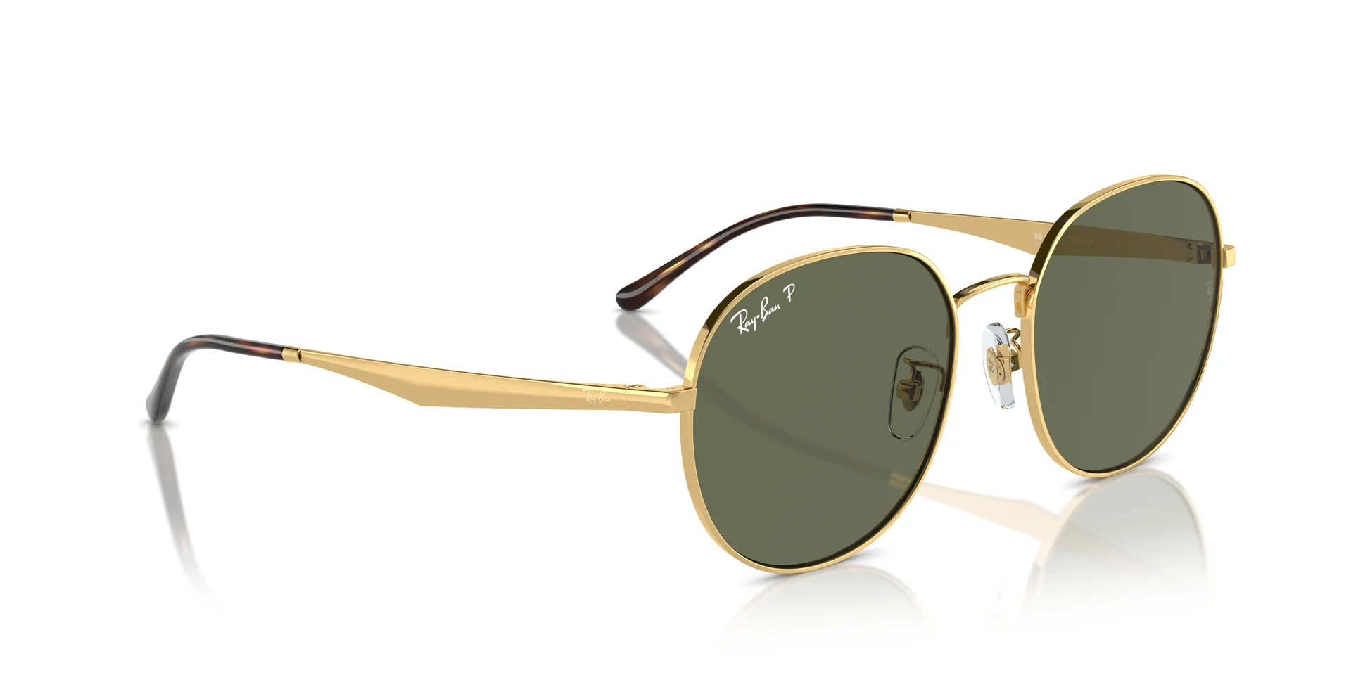 LENTE DE SOL RAY BAN POLARIZED RB3727D 001/9A 57/19 145 3P miniatura 3