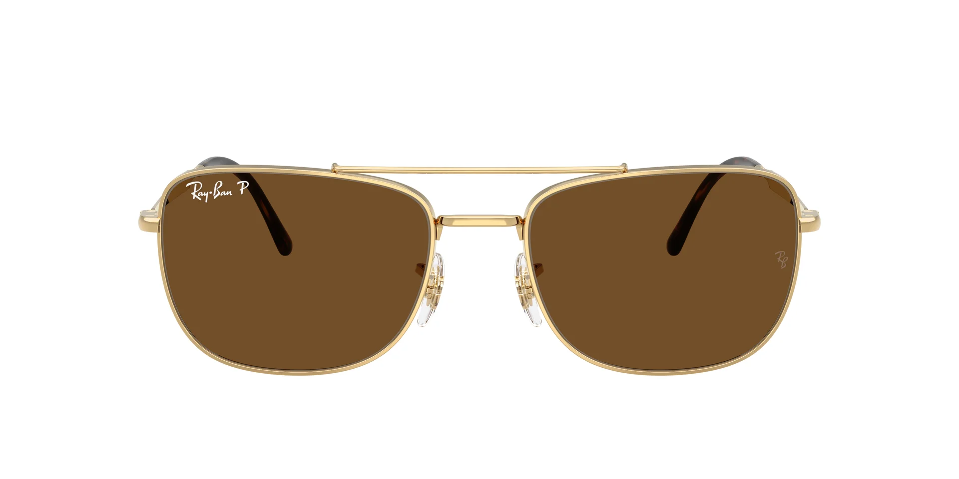 LENTE DE SOL RAY BAN POLARIZED RB3755 001/57 62/19 145 3P miniatura 2