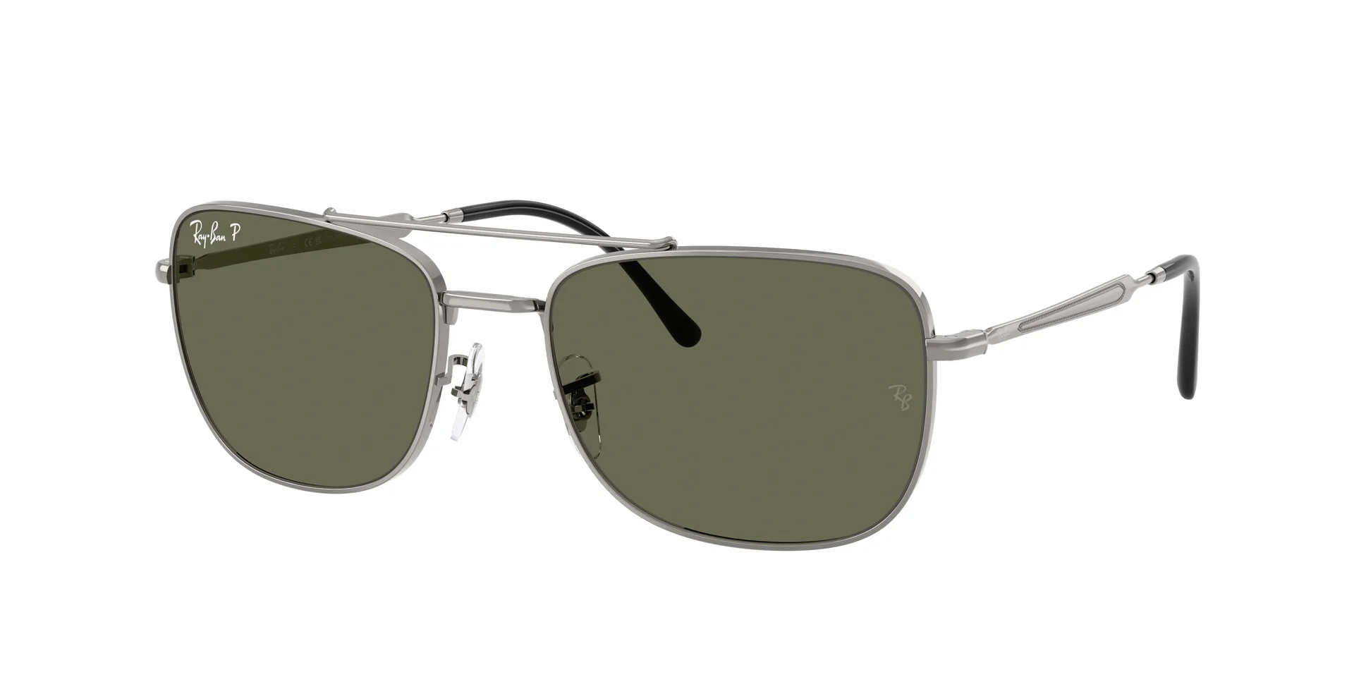 LENTE DE SOL RAY BAN POLARIZED RB3755 004/58 62/19 145