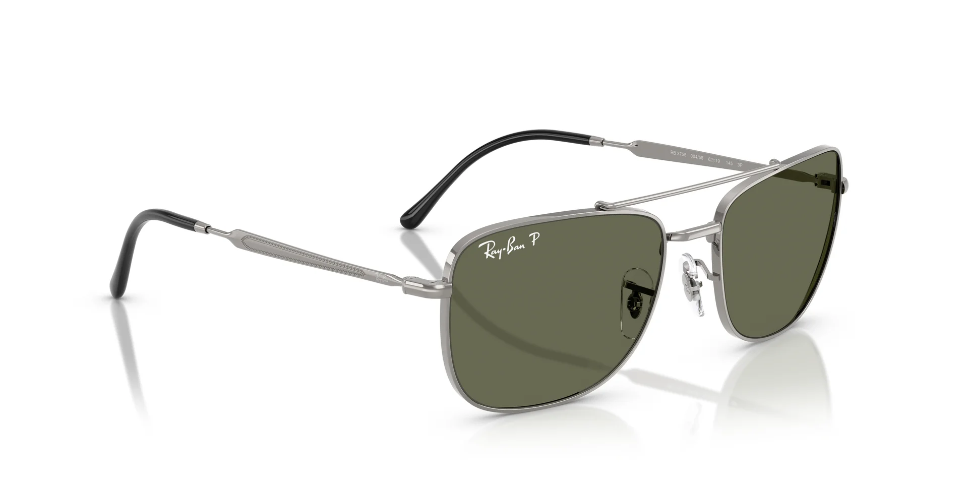 LENTE DE SOL RAY BAN POLARIZED RB3755 004/58 62/19 145 miniatura 3