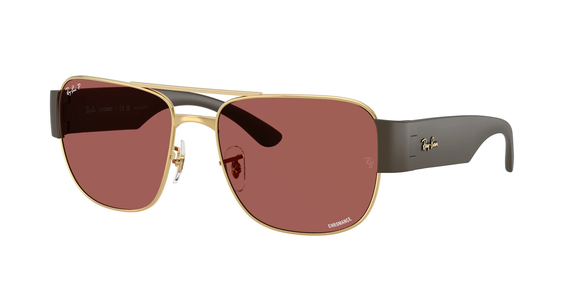 LENTE DE SOL RAY BAN POLARIZED LIFEFORCE RB3756CH 001/AL