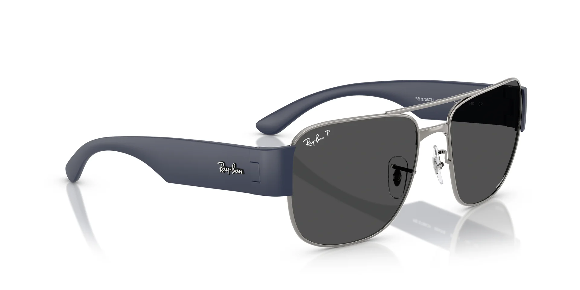 LENTE DE SOL RAY BAN POLARIZED LIFEFORCE RB3756CH 004/K8 59/18 140 3P miniatura 3