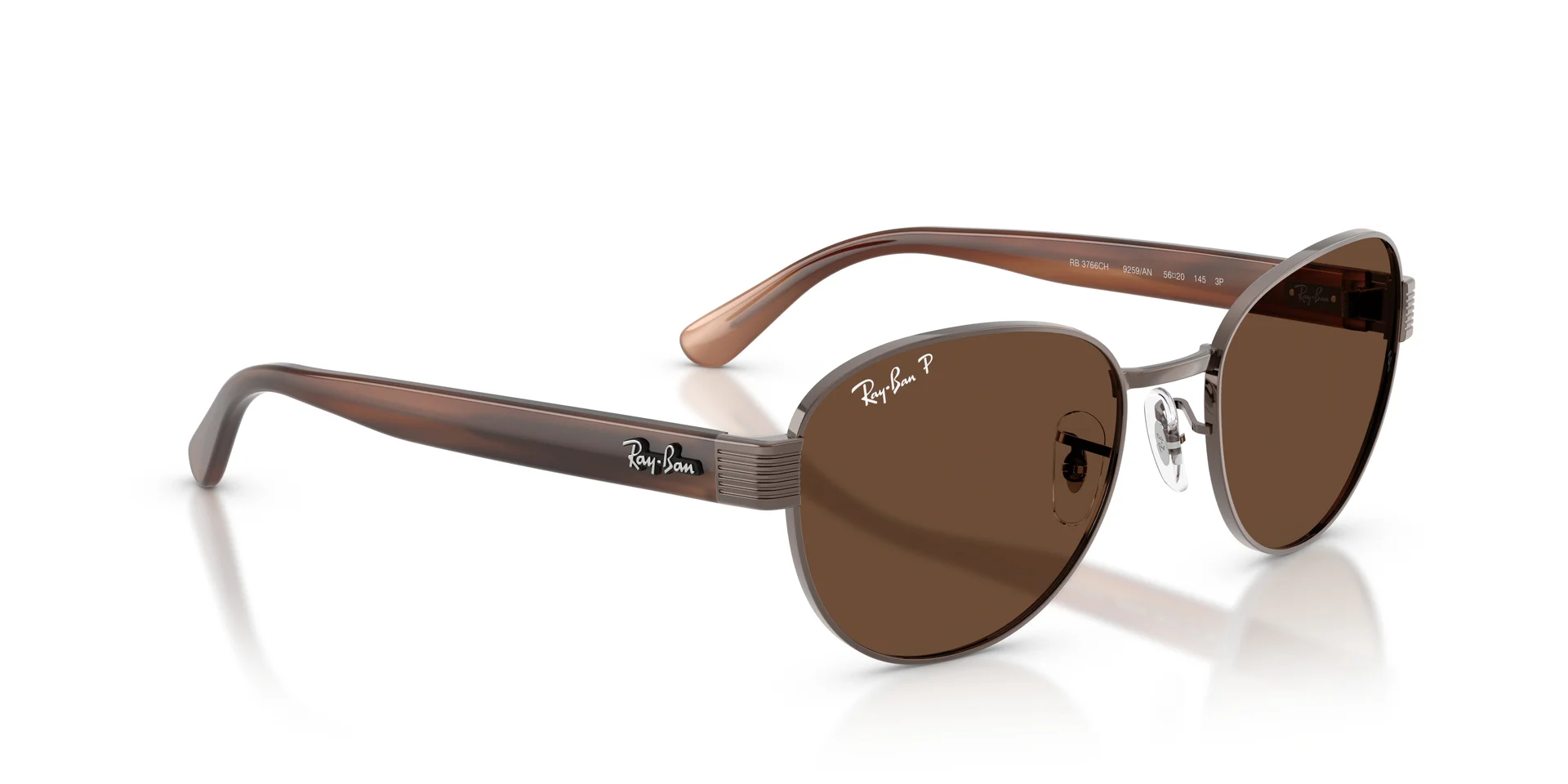 LENTE DE SOL RAY BAN POLARIZED RB3766CH 9259/AN 56/20 145 3P miniatura 3