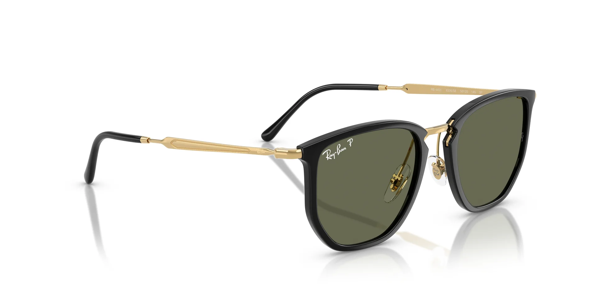 LENTE DE SOL RAY BAN POLARIZED RB4451 6306/58 53/20 145 3P miniatura 3