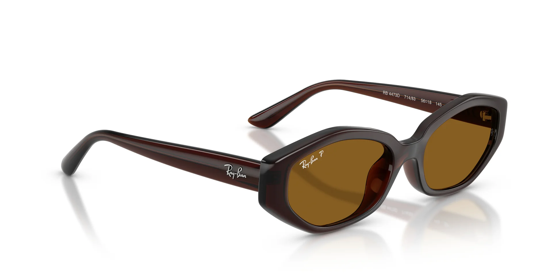 LENTE DE SOL RAY BAN POLARIZED RB4473D 714/83 56/18 145 3P miniatura 3