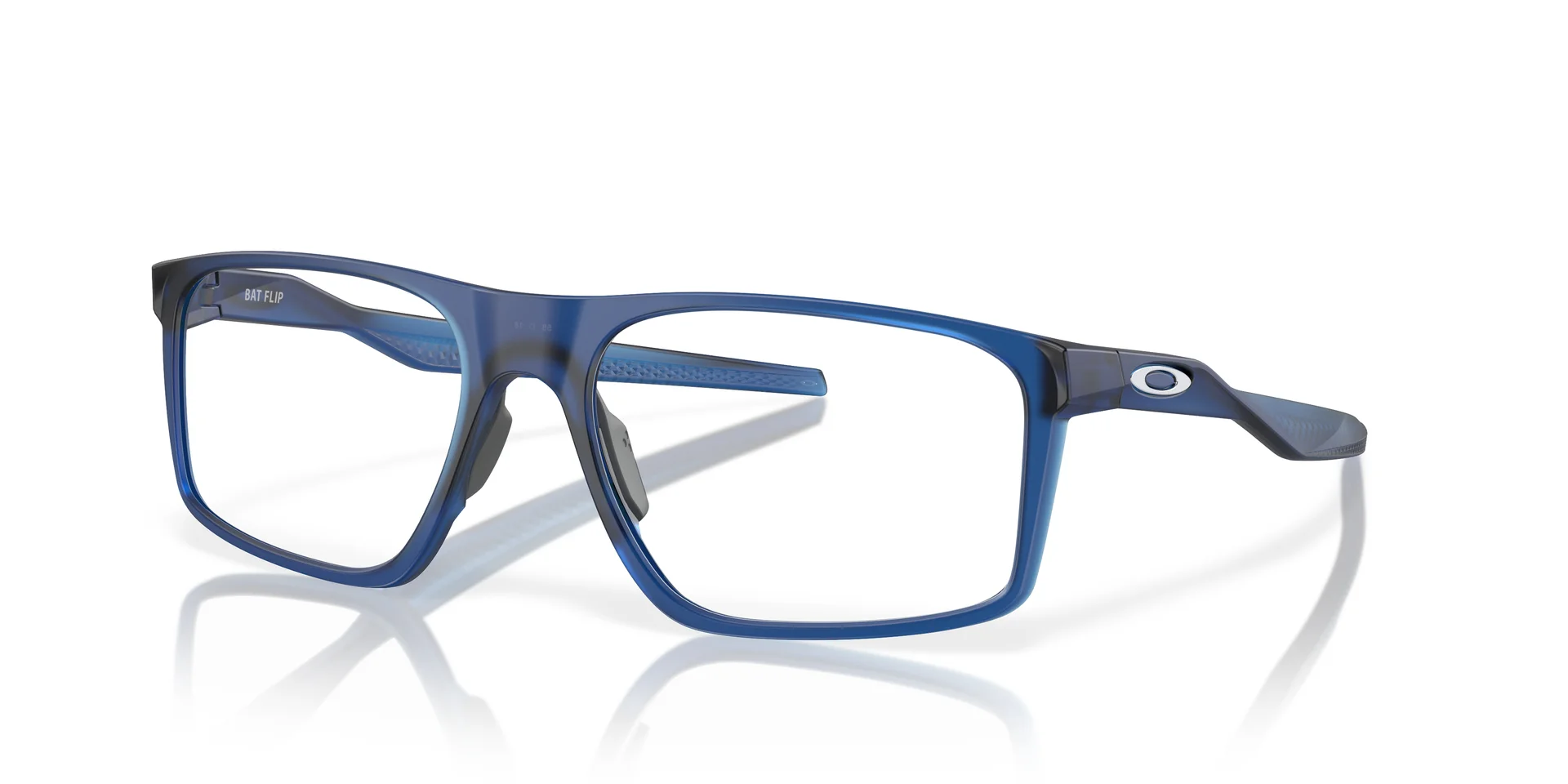 LENTE OFTALMICO OAKLEY BAT FLIP OX8183-0356 MATTE TRANS BLUE 56-18
