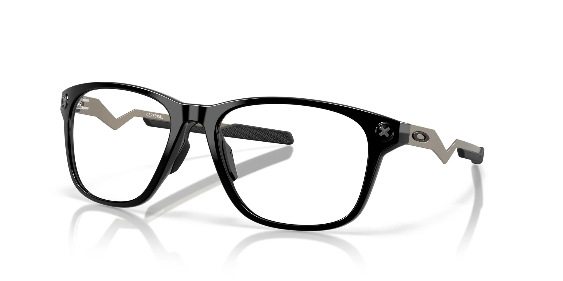 LENTE OFTALMICO OAKLEY CEREBRAL OX8187-0557 POLISHED BLACK 57/17