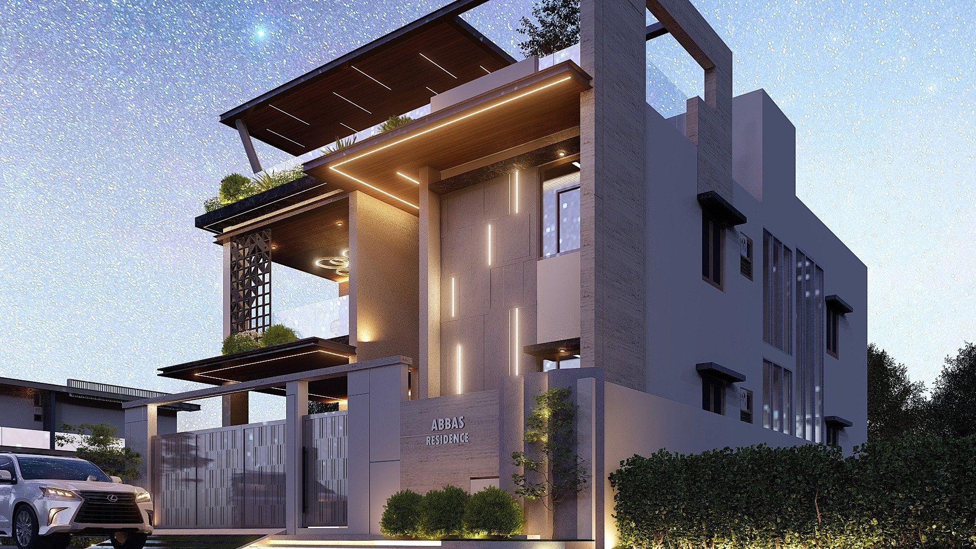 Abbas project — residential design