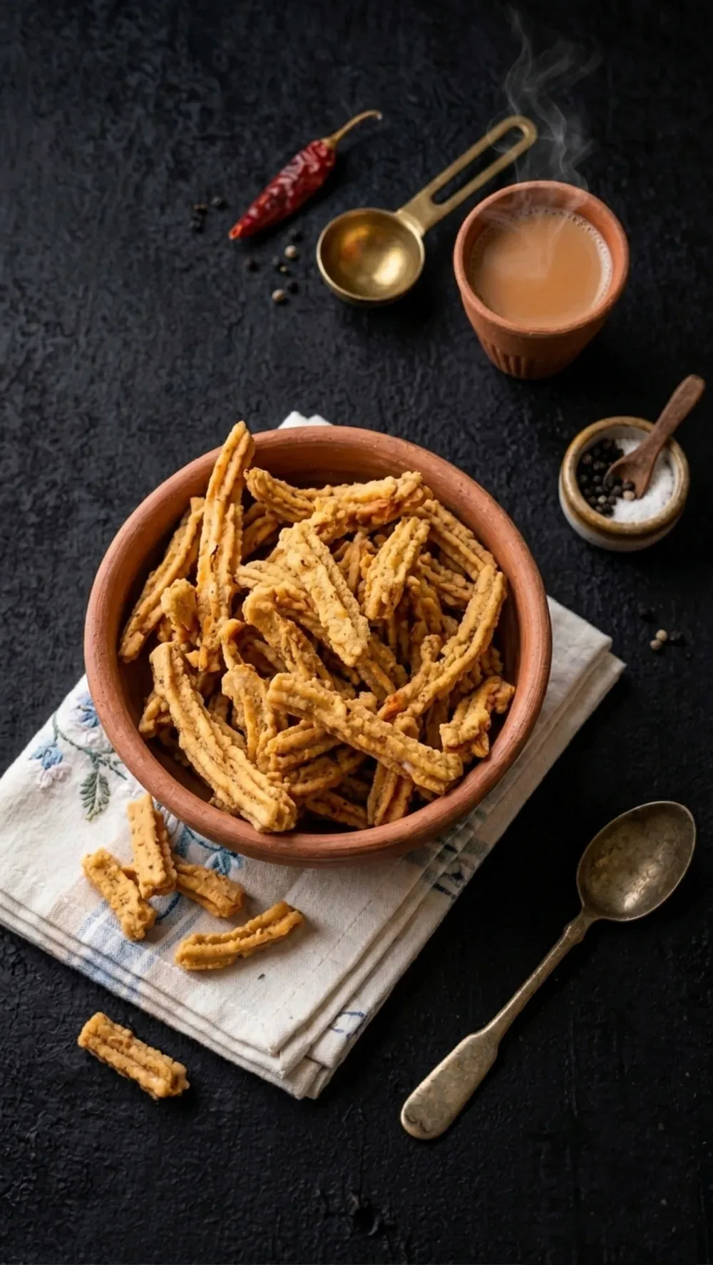 Farali Sago Stick with chai