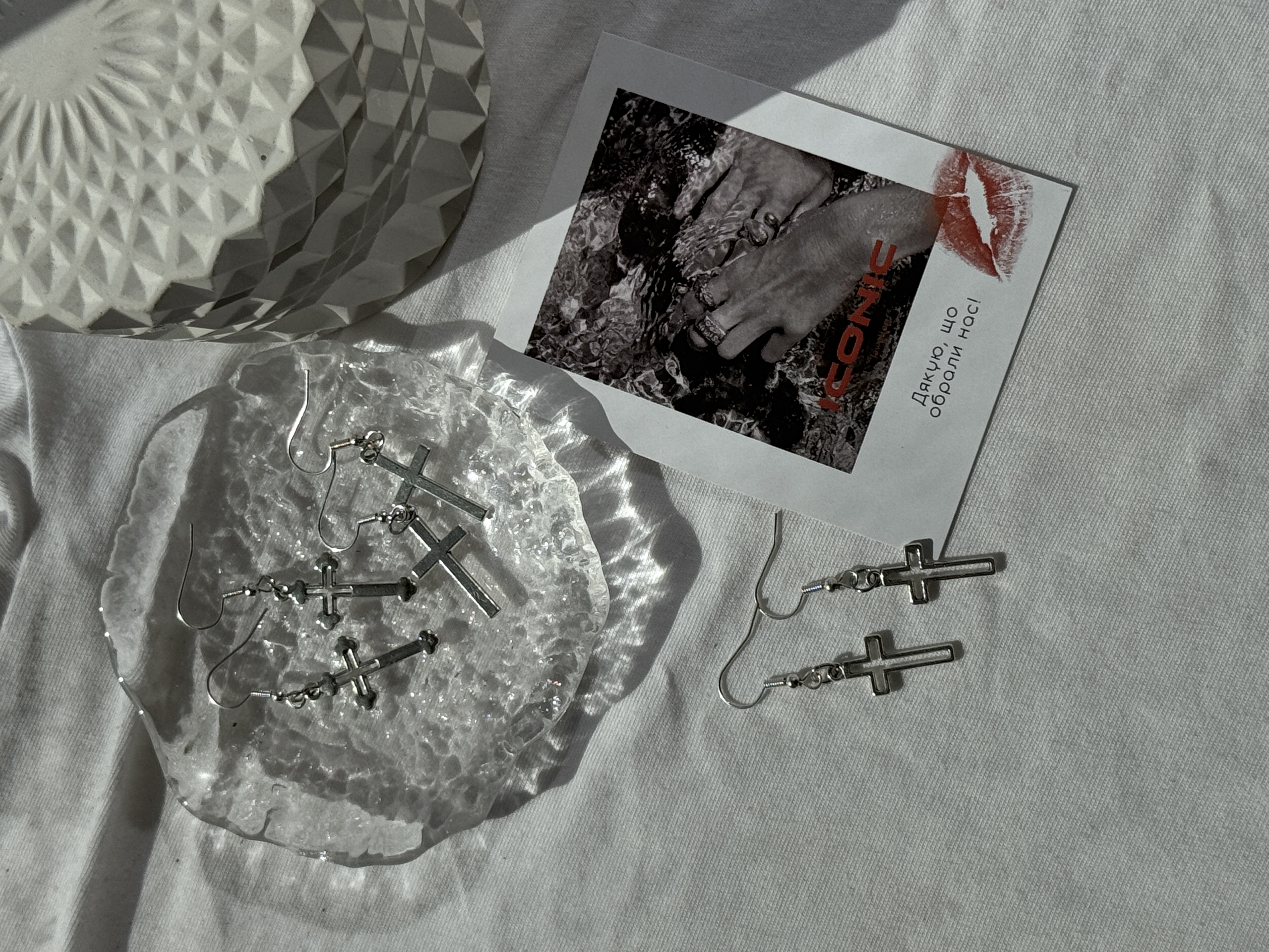 Сережки Crosses