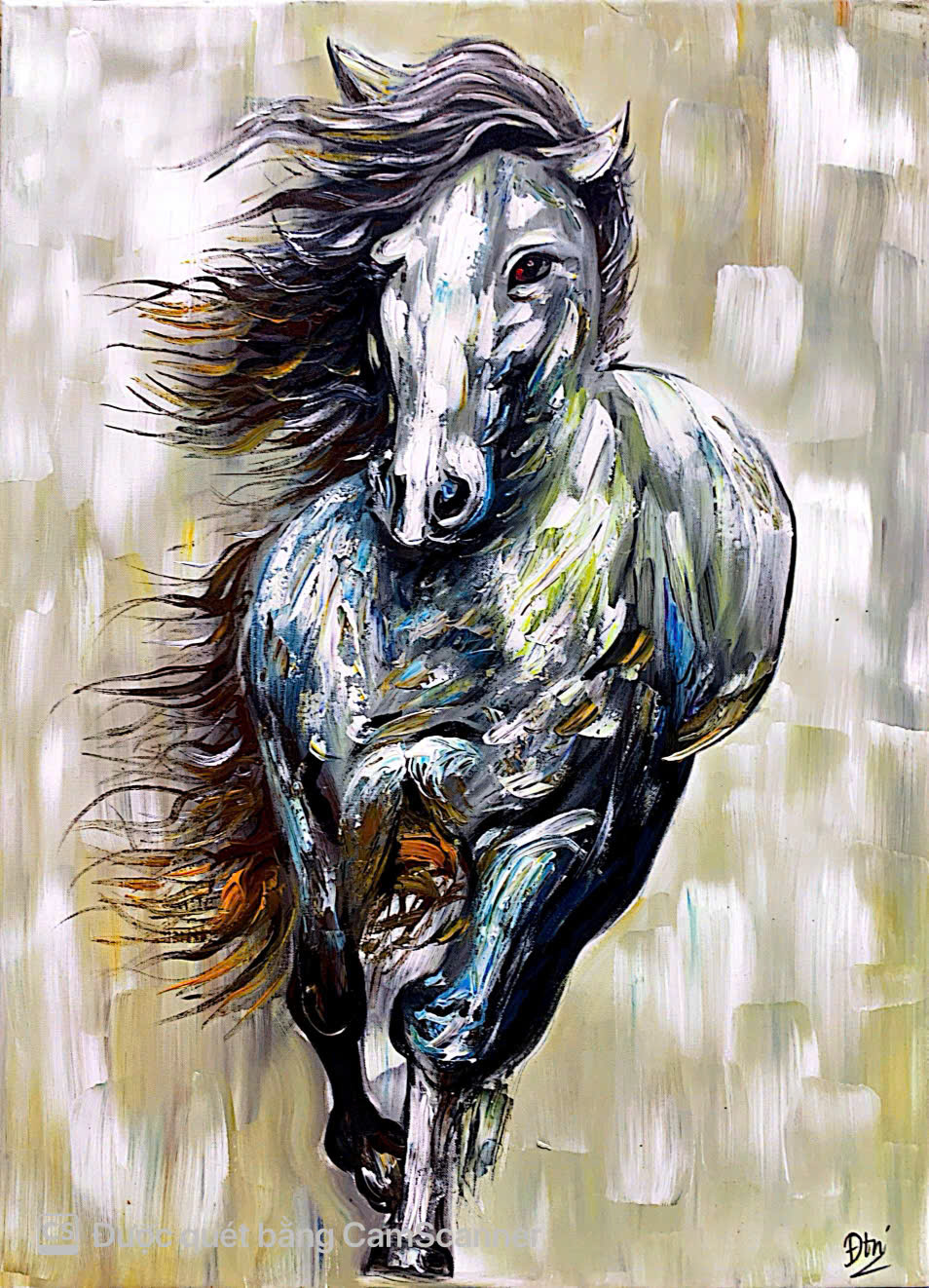 The horse