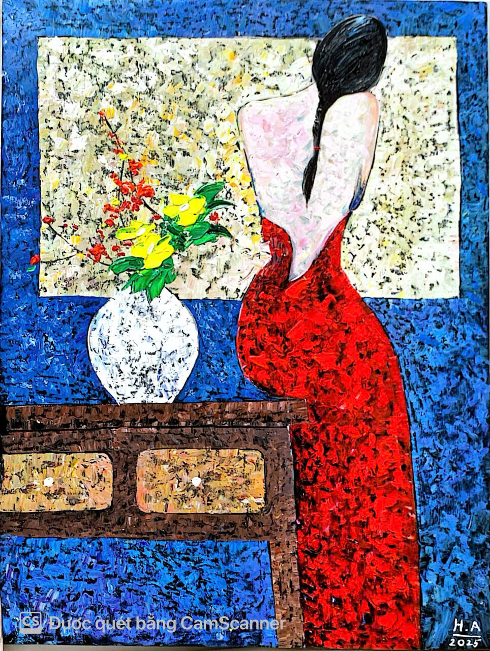 The girl by the window
