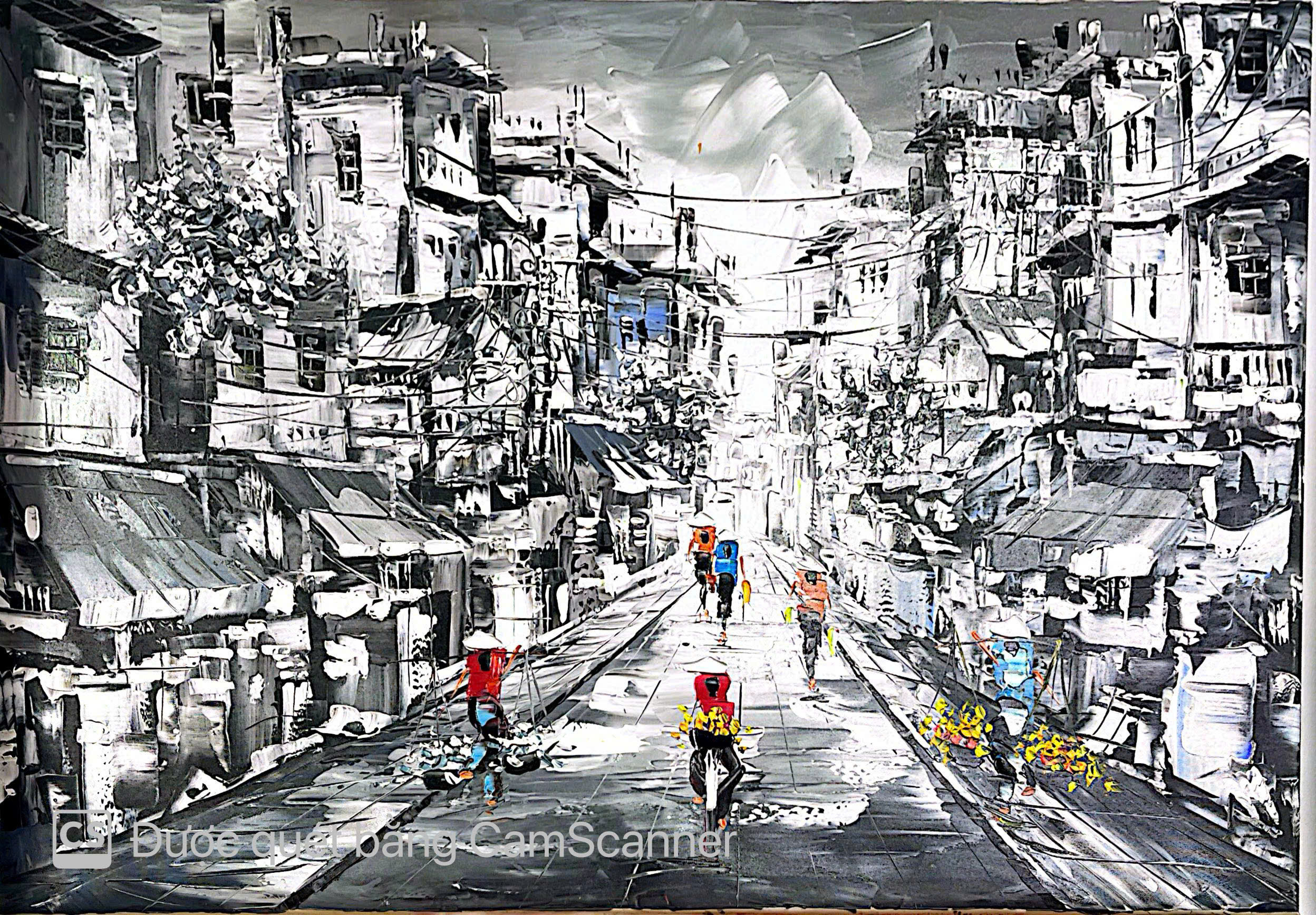 Black and white street 2