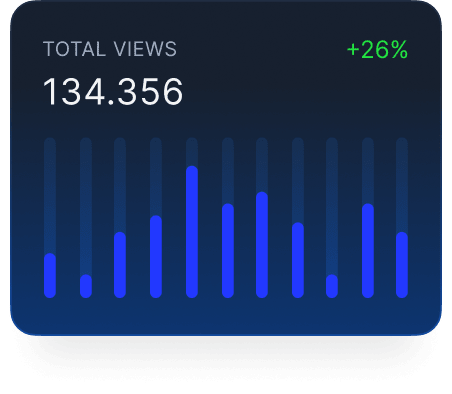 Blue Line Graph — UI Lens