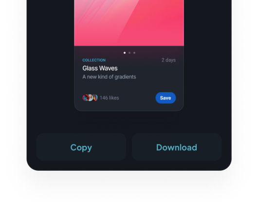 Copy or download component