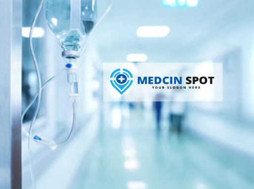 MedSpot - Hospital Vector Logo