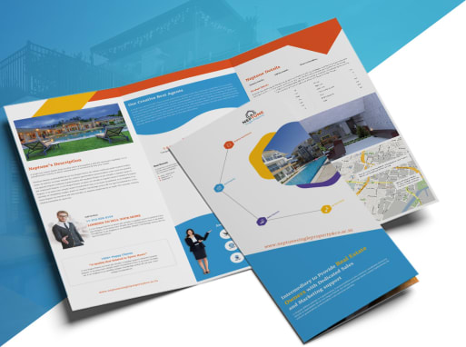 download realzuck real estate tri fold brochure template from uisumo