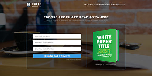 Ebook Multipurpose Landing Page - Uisumo