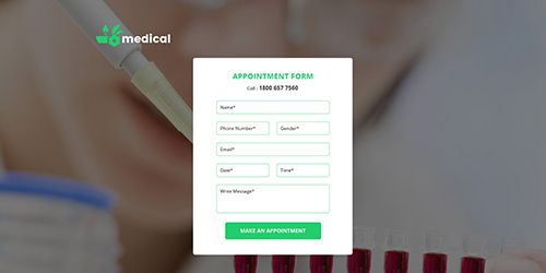 Medical Multipurpose Landing Page - Uisumo