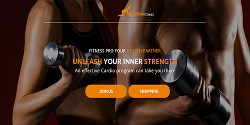 Fitness Multipurpose Landing Page - Uisumo