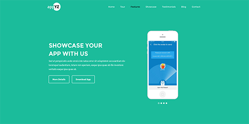 App Presentation Multipurpose Landing Page - Uisumo