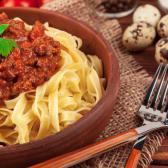 Tagliatelle bolonjeze