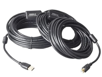 10m Active USB 2.0 Printer Cable, Signal Booster, High-Speed Data Transfer, Extended Reach for Printers – SkyTech - alternate view