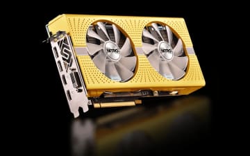 Sapphire NITRO+ RX 590 8GB AMD 50 Gold Edition Graphics Card - alternate view