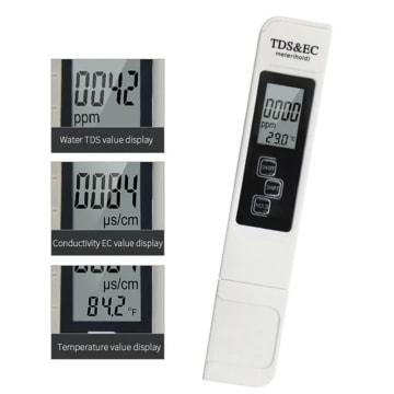 3 in 1 Water Quality Test Pen TDS EC Temperature Meter for Drinking Water Purity Digital Tester — Skytech thumbnail 4