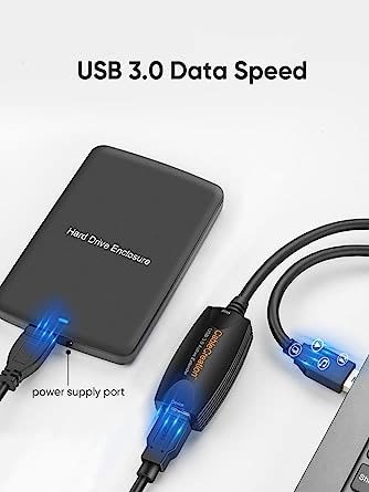 5m Desktop SuperSpeed USB 3.0 Extension Cable - USB Type A (M) to Type A (F) 16.4 ft Active Extender - Skytech - alternate view