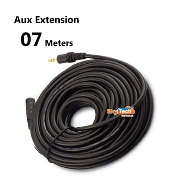 Skytech 7m AUX Extension Cable Male to Female | Premium 3.5mm Stereo Audio Ja...