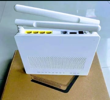Huawei HG8546M XPON Fiber Optic ONT Router 5dBi Antenna – Reliable Connectivi...
