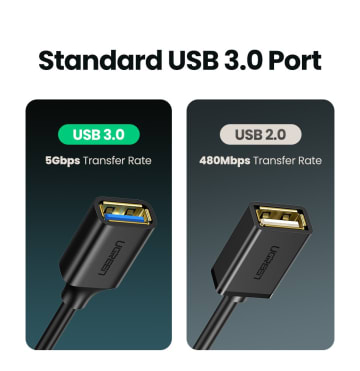 UGreen USB C OTG Adapter Cable, Type C Male to USB 3.0 Female, 5Gbps High Speed Data Transfer Cable thumbnail 4