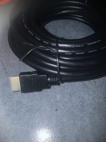 Premium HDMI Cable 10 Meters 4K - Branded Quality for Gaming Consoles, 4K TVs & Displays | Skytech.pk - alternate view