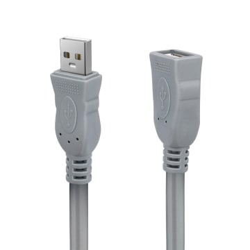 5m Grey USB Extension Cable (Type A Male to Female) for PC, Printer & Peripherals - Best Price in Pakistan thumbnail 3
