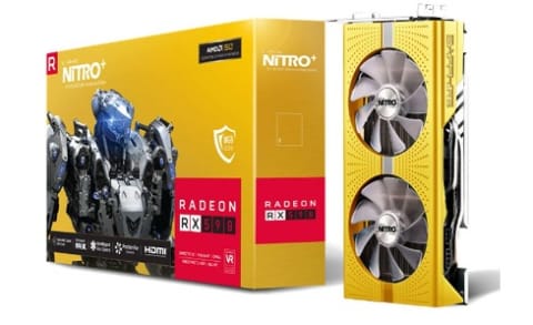 Sapphire NITRO+ RX 590 8GB AMD 50 Gold Edition Graphics Card