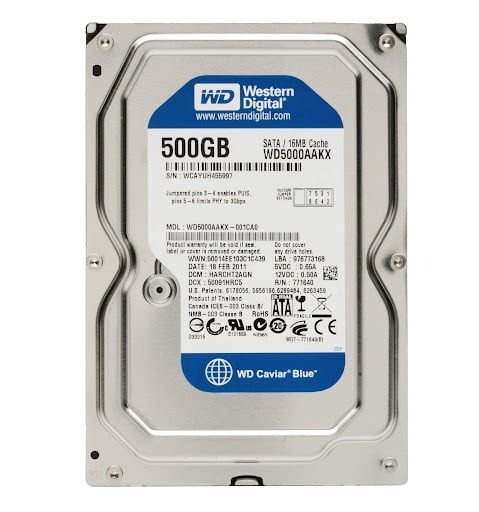 500GB Desktop PC Hard Drive SATA HDD 3.5 Inch for Reliable Data Storage & Upgrade | SkyTech.pk
