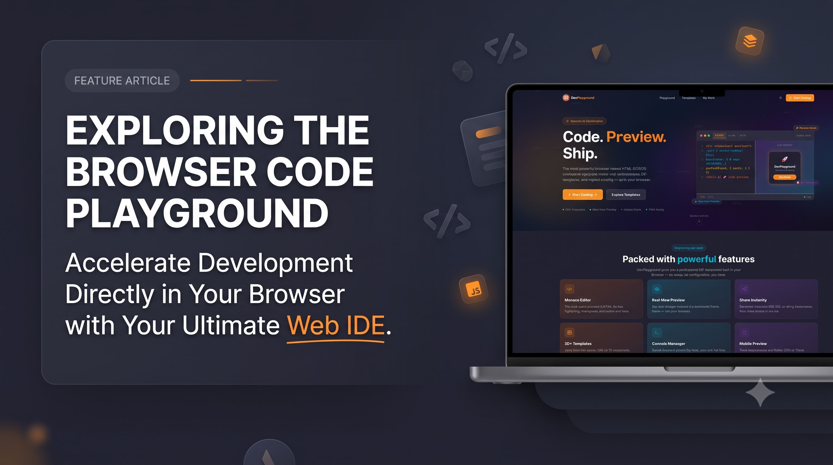 DevPlayground: Why I Put VS Code's Editor in the Browser