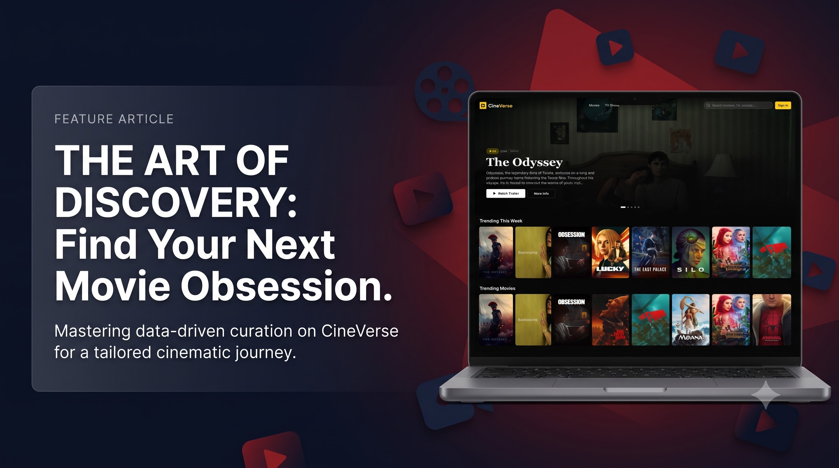 CineVerse: Designing a Movie Discovery App That Feels Like a Night at the Cinema