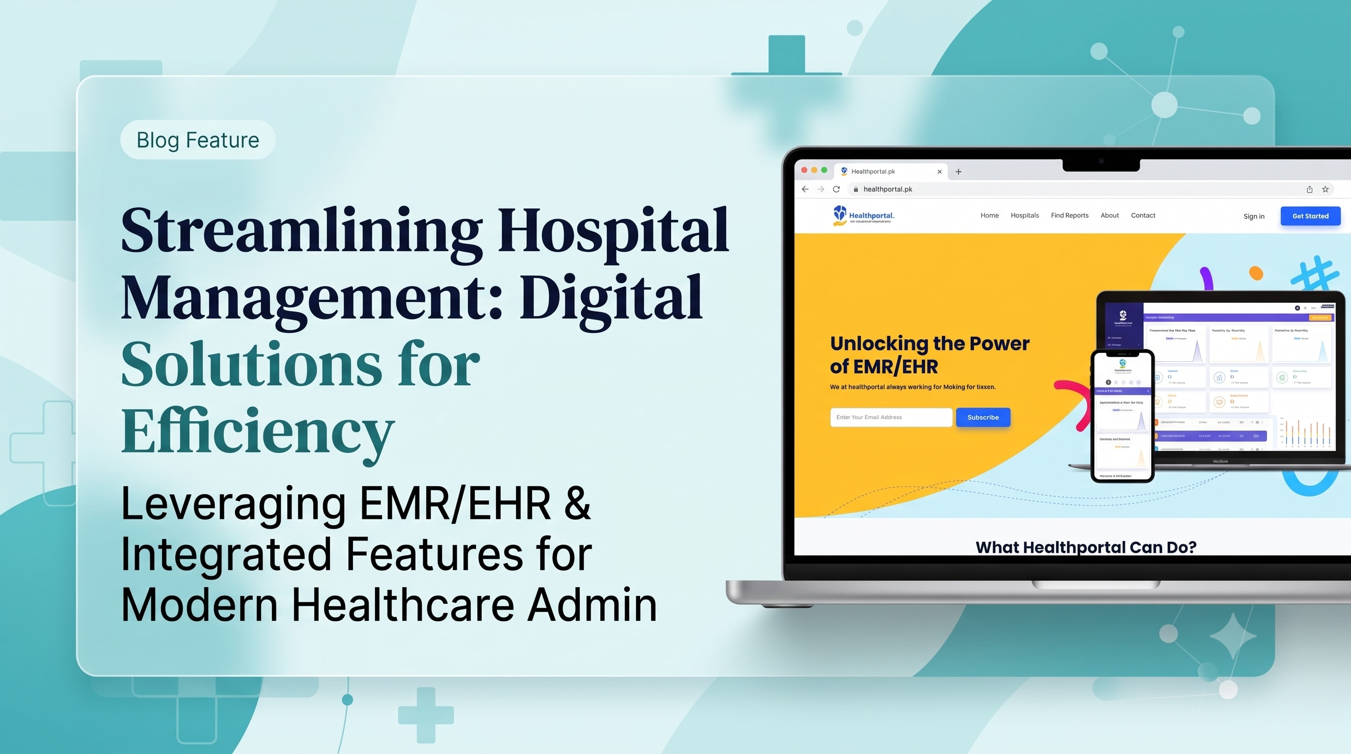 HealthPortal: Taking Pakistani Hospitals Paperless, One Department at a Time