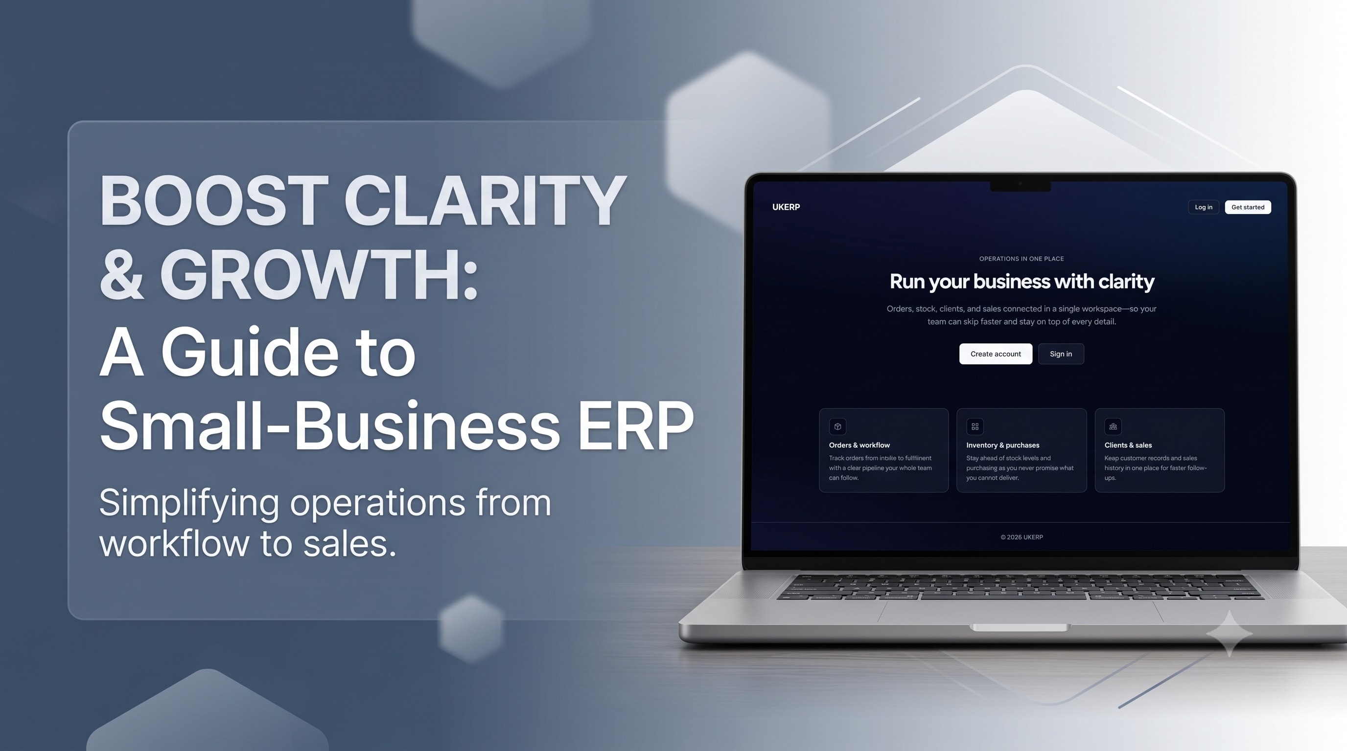 UKERP: The Anti-Spreadsheet — One Workspace for Orders, Stock, Clients & Sales