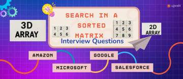 Search In Sorted Matrix