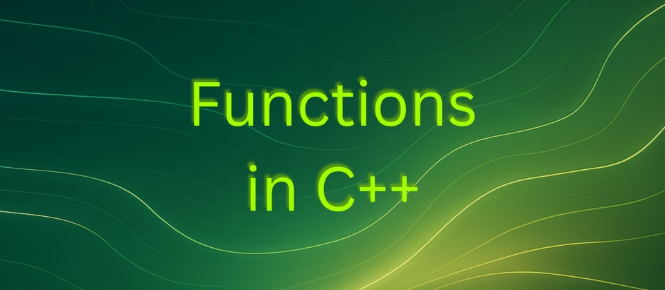 Functions in C++