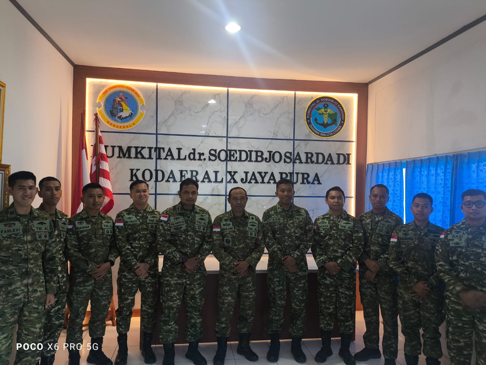 KADISKES KODAERAL X PIMPIN APEL KHUSUS DAN TASYAKURAN DALAM RANGKA HARI KESEHATAN TNI AL 2026