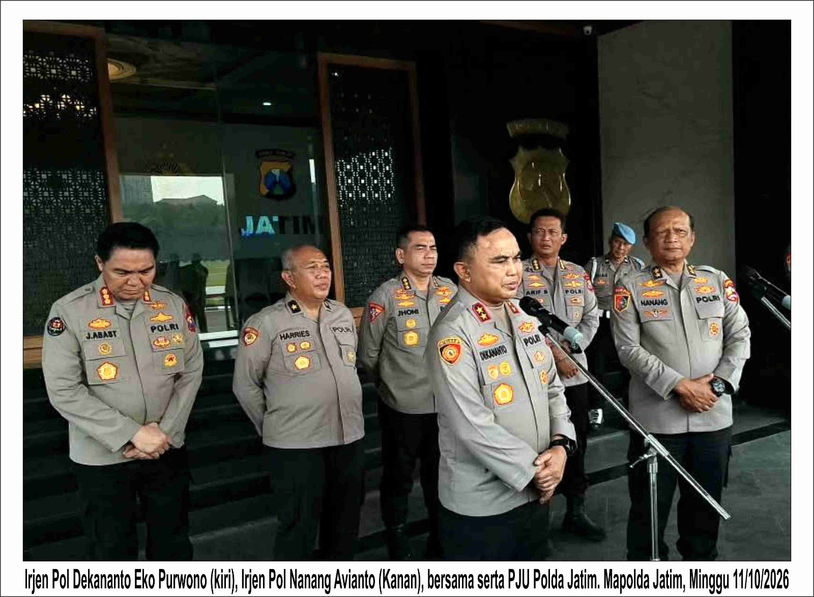 Catatan Ketua Umum PJI Bagi Eks Kapolda Jatim dan Kapolda Jatim, Nanang Avianto Tinggalkan Capaian, Dekananto Hadapi PR Penegakan Hukum