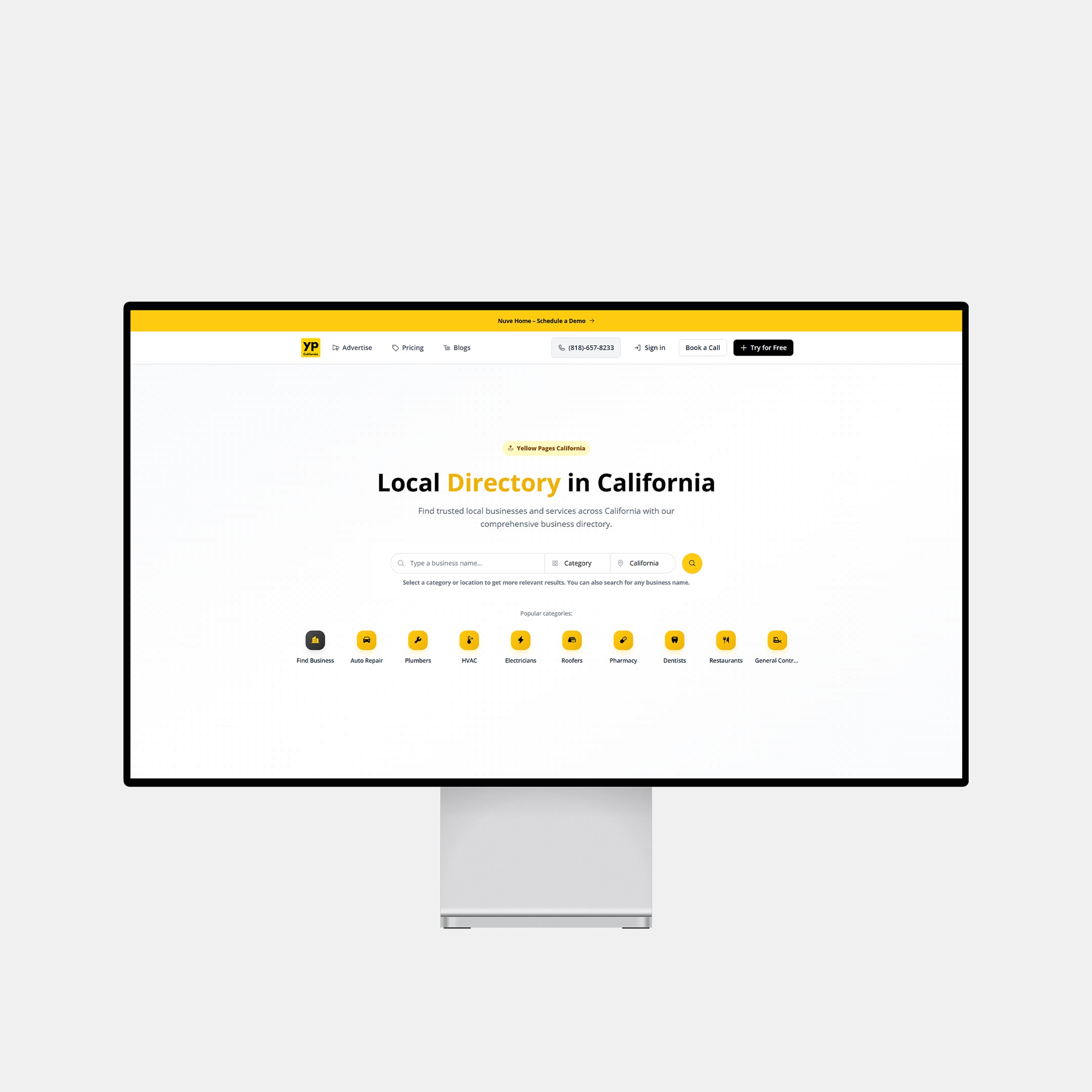 Yellow Pages California Thumbnail