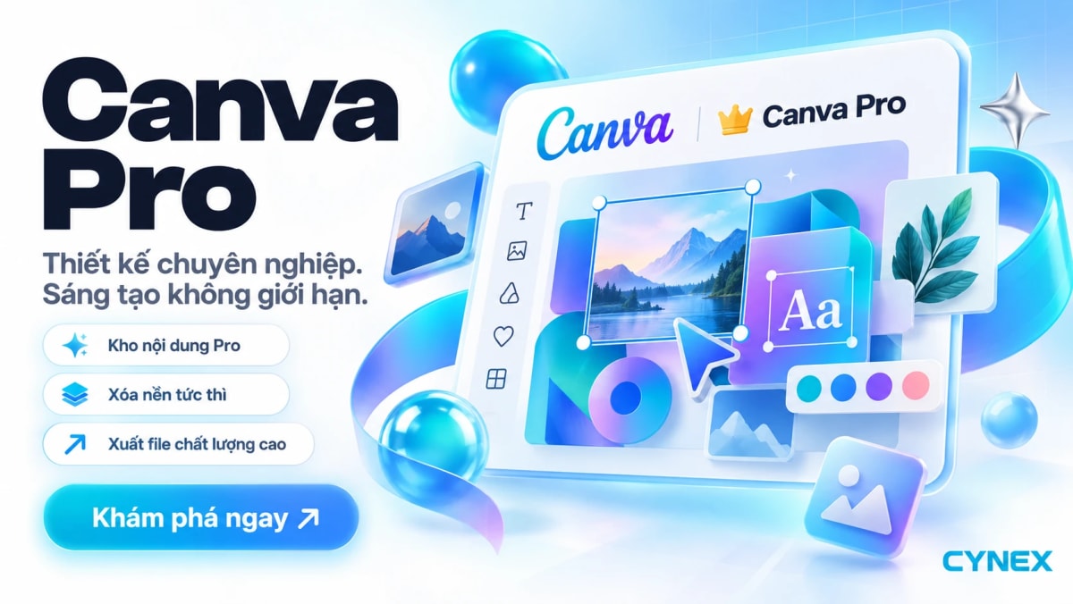 Nâng cấp chính chủ Canva Pro full tính năng AI