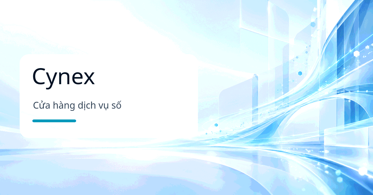 Cynex — cửa hàng dịch vụ số
